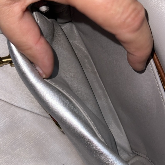 Coach Pillow Tabby Mini in Silver - Picture 7 of 8